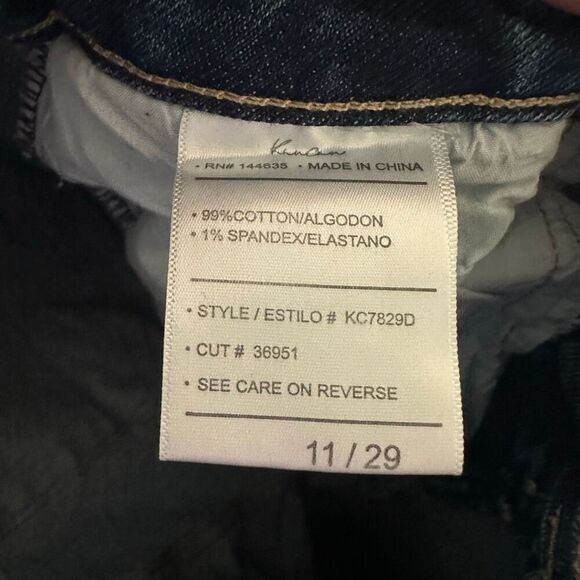 Kancan distressed acid wash11/29 normcore slimming jeans - Picture 2 of 3